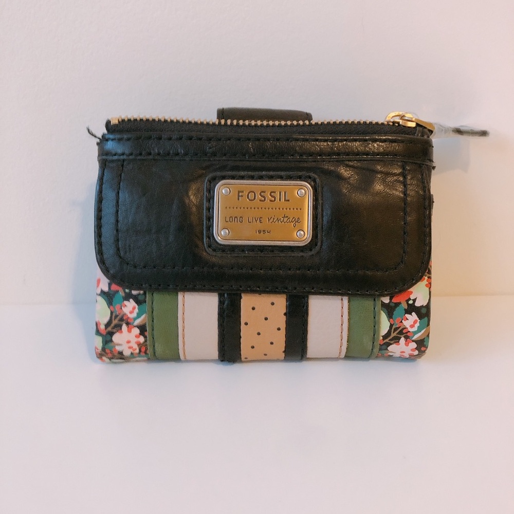 FOSSIL ‘Long Live Vintage’ Emory Patchwork Wallet